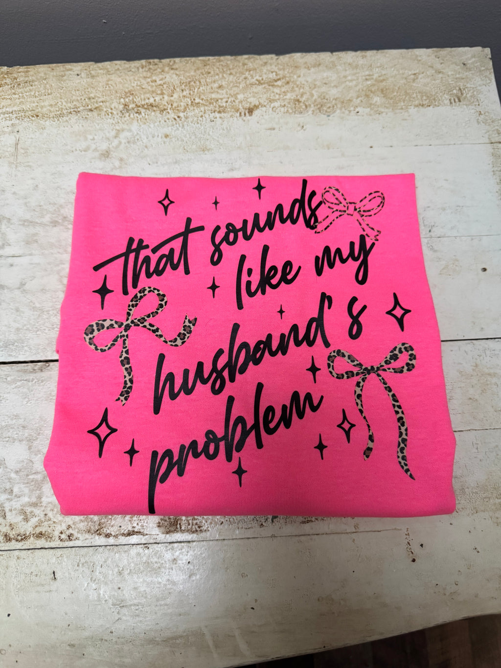 That sounds like my husband problem