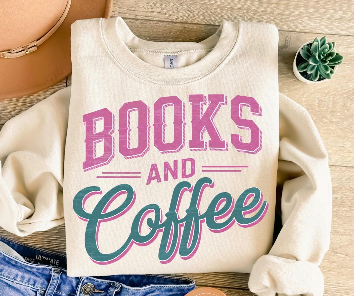 Books & Coffee Sweatshirt