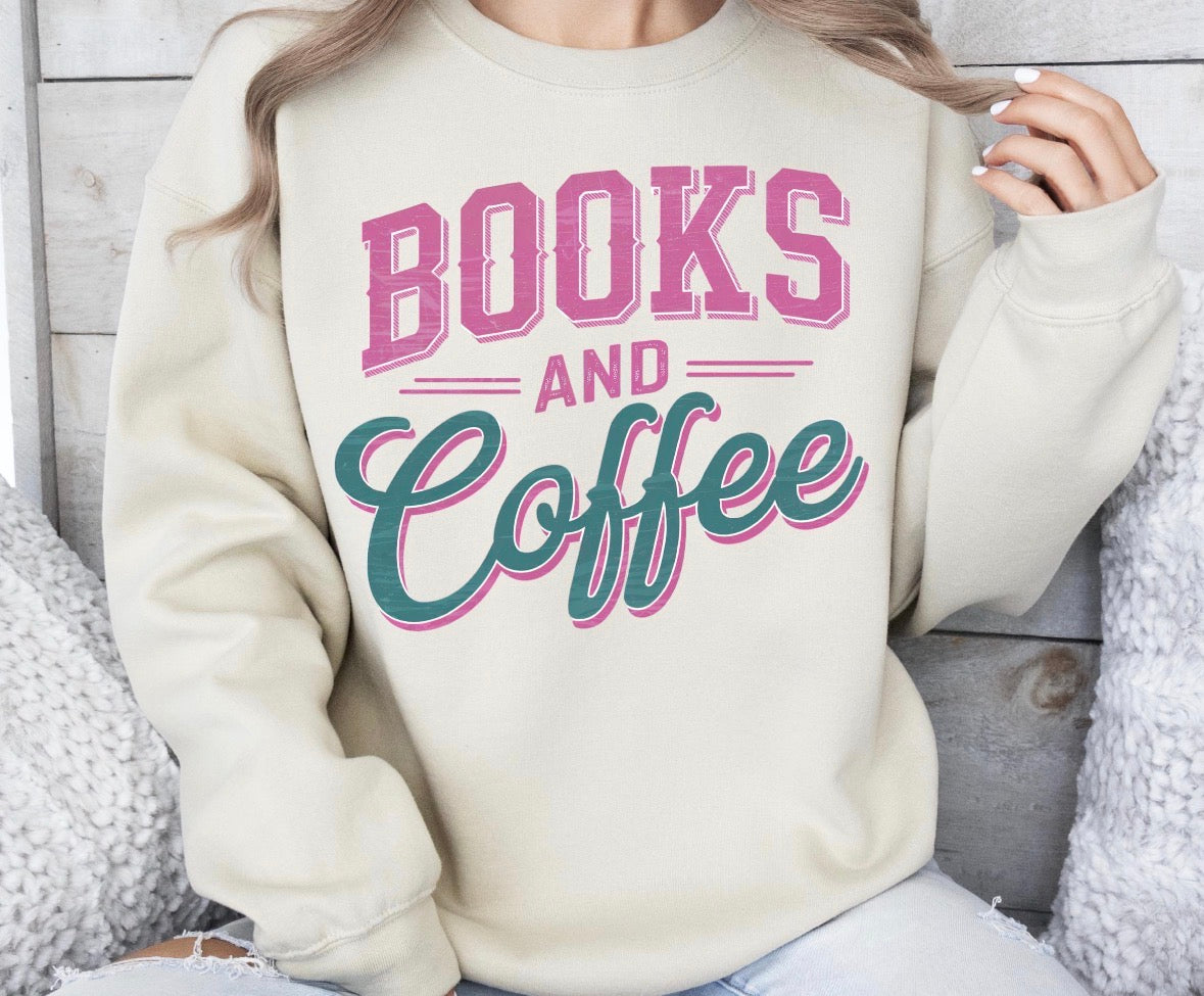 Books & Coffee Sweatshirt