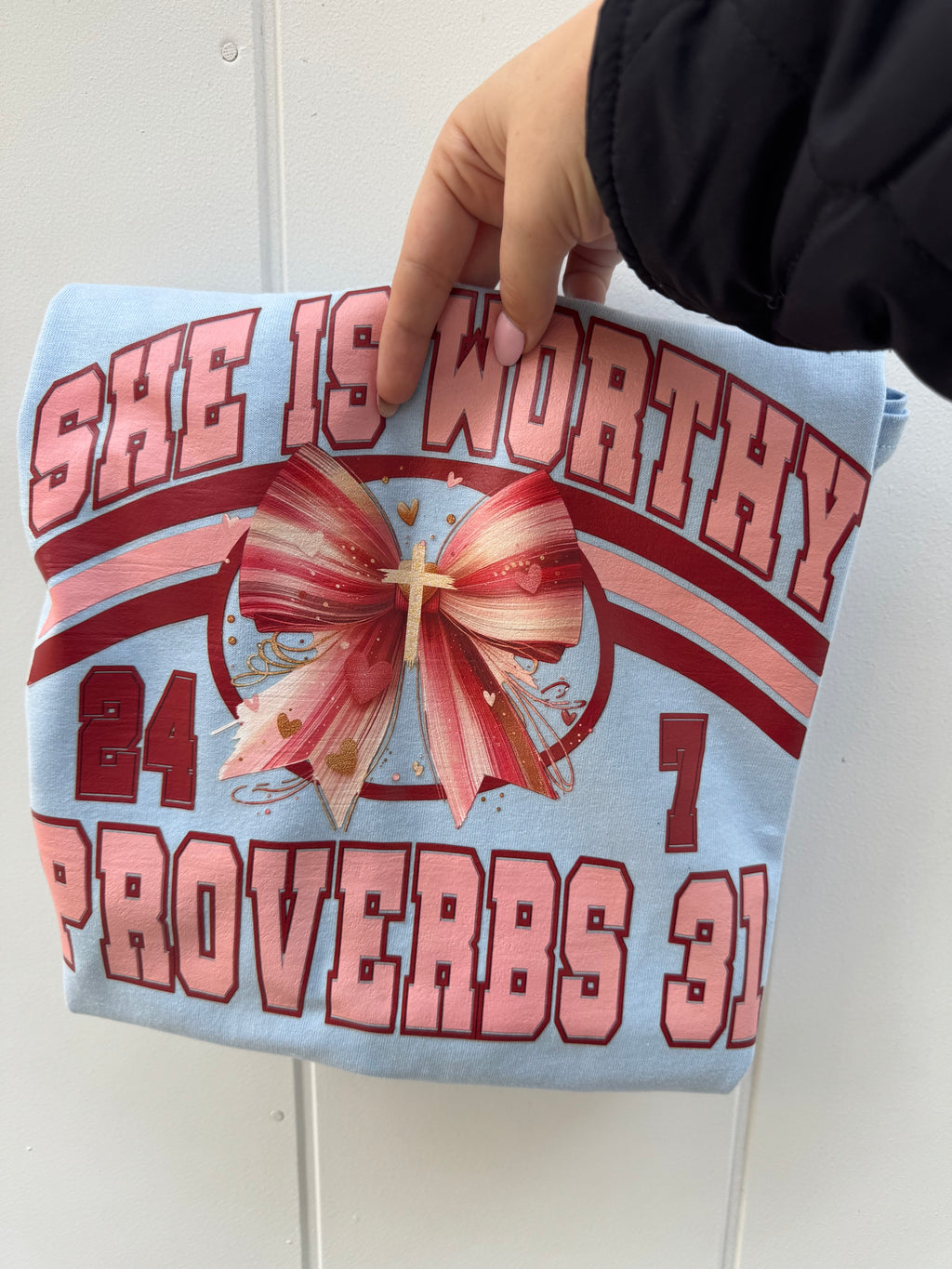 She is worthy